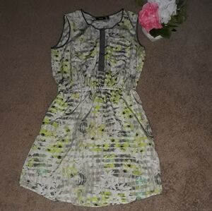 Apt. 9 (Size S) Mixed Floral Print Spring Summer Dress